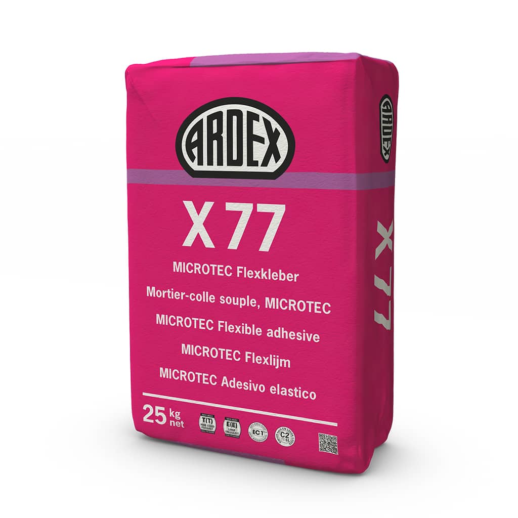 Ardex X 77 MICROTEC Flexlijm  à 25 Kg