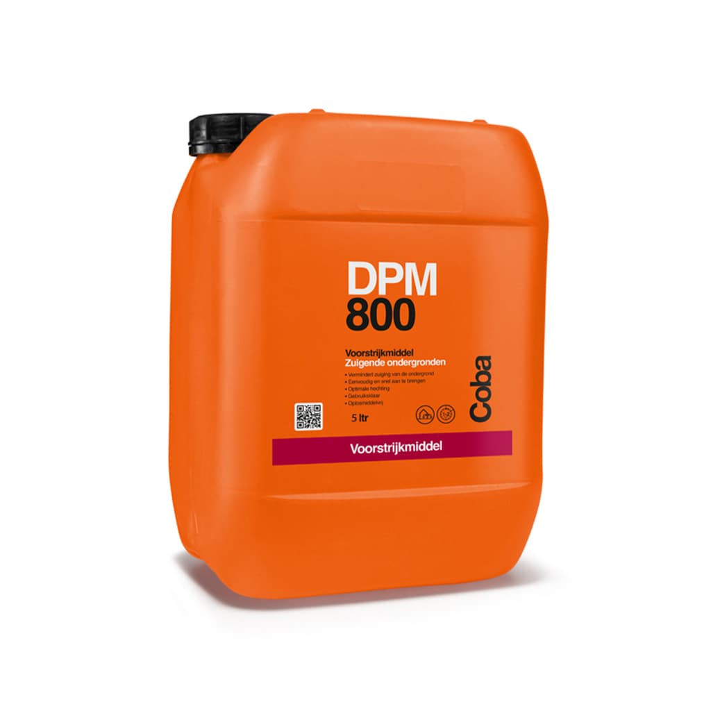 Coba DPM 800 Voorstrijkmiddel  à 5 Liter Zuigende ondergronden