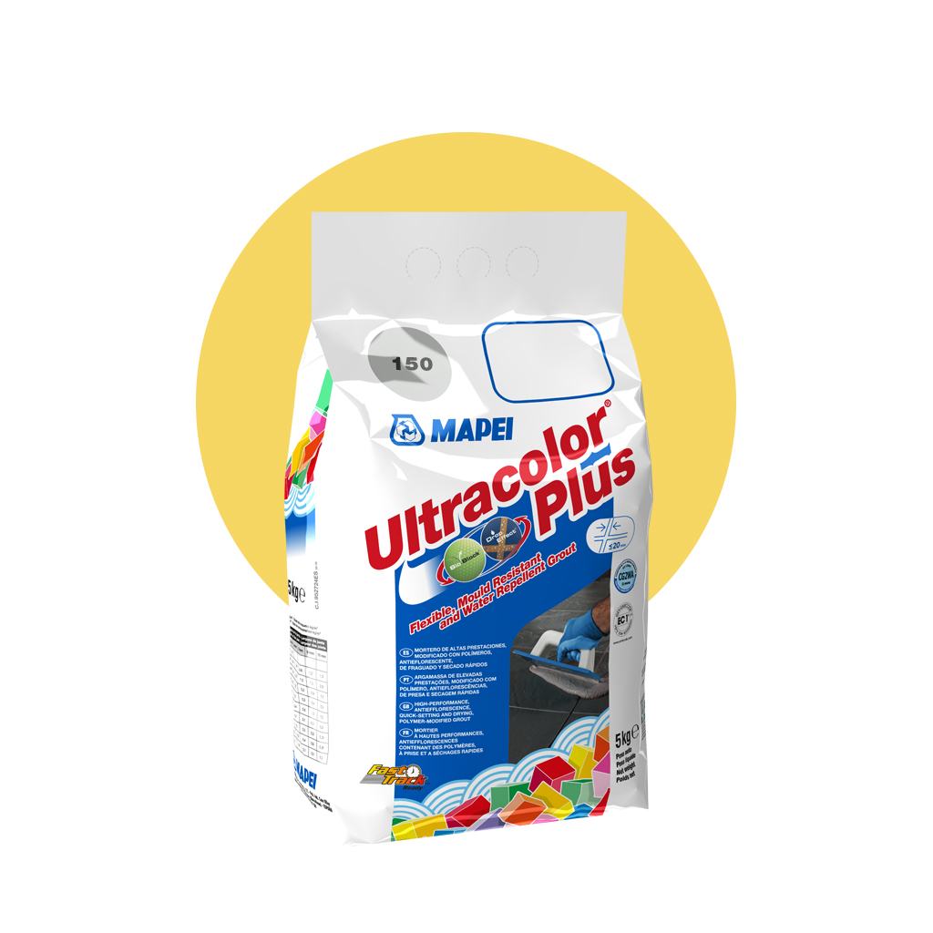Mapei Ultracolor Plus n. 150 Yellow à 5 Kg