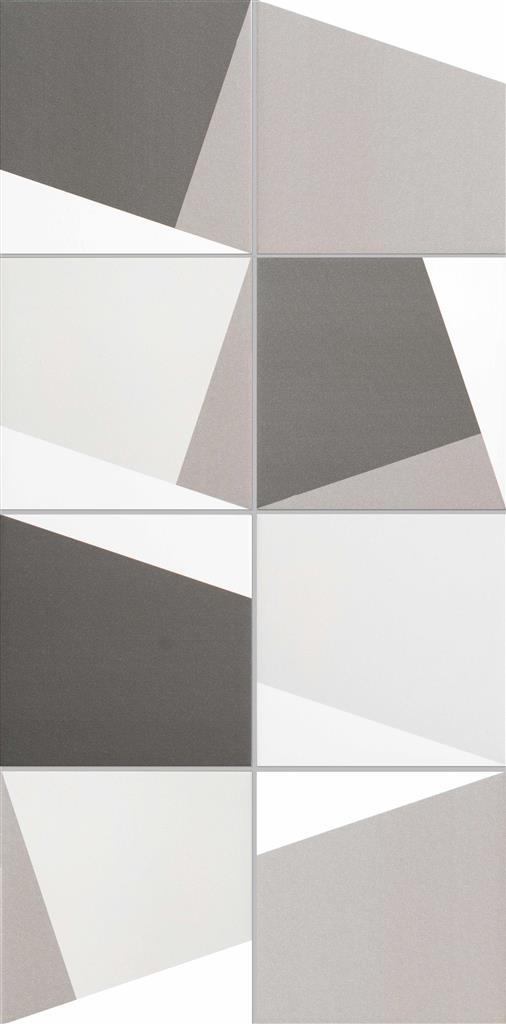 Kerion Neocim Plus Patchwork Origami Noir 20x20