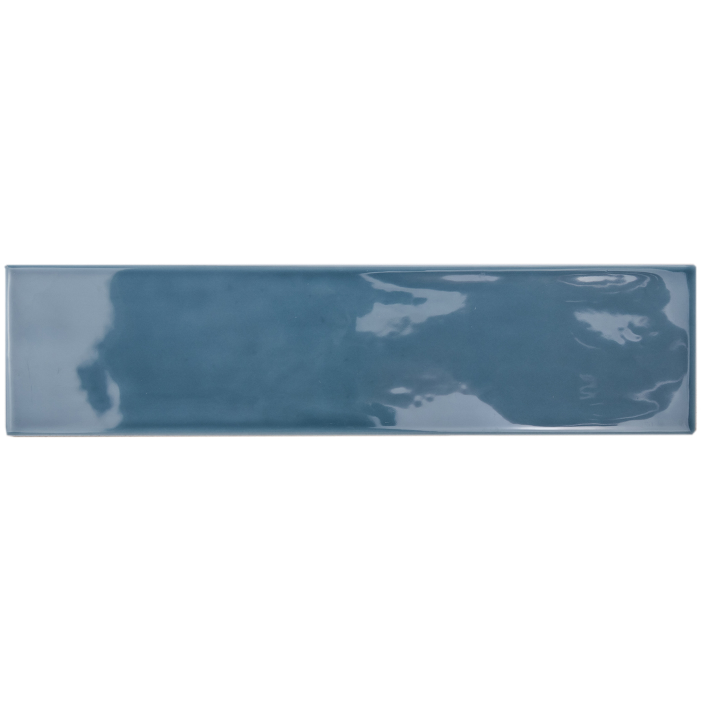 Steenbok Rustic Stripe Dark Blue Glossy 7,5x30
