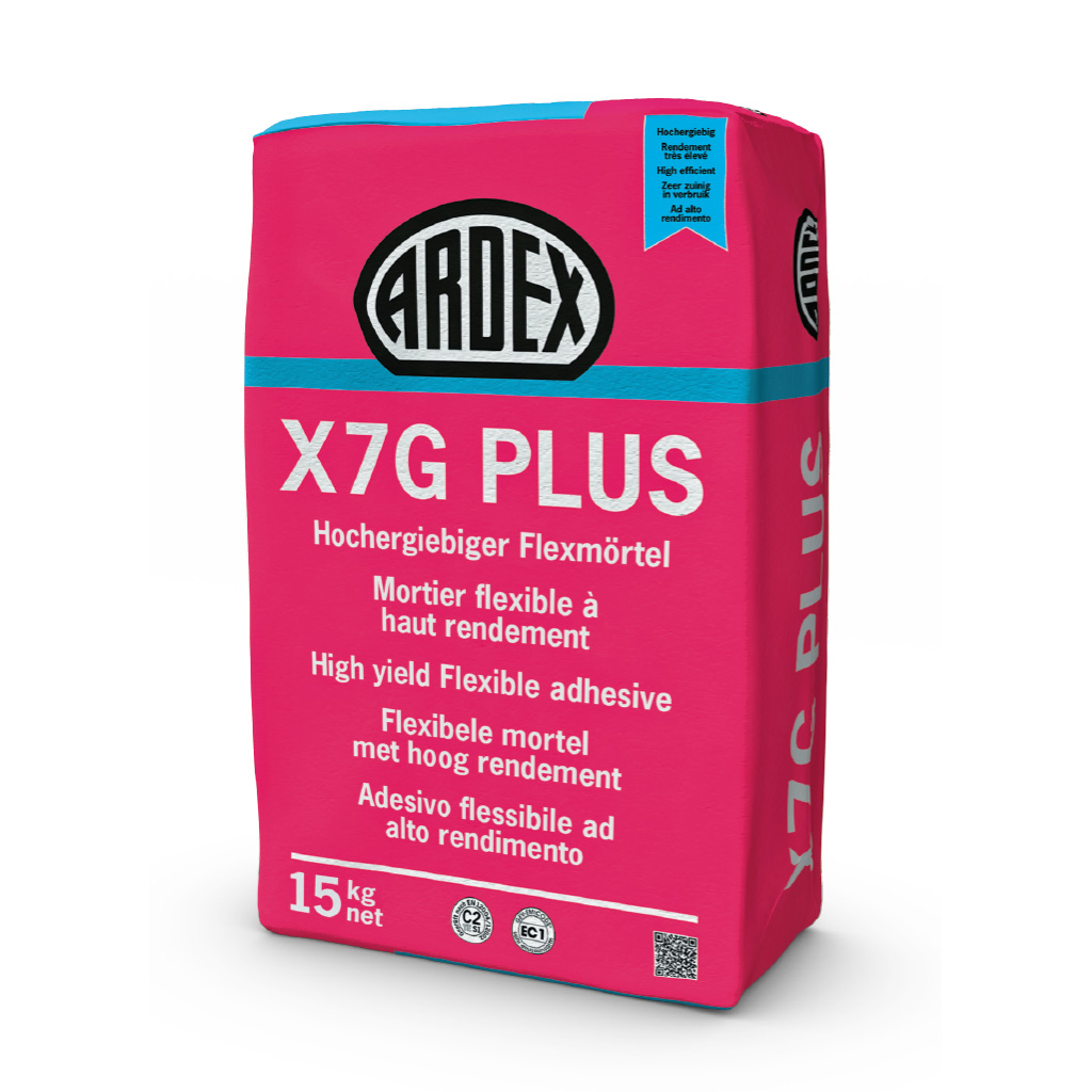 Ardex X 7 G PLUS Flexlijm zuinige  à 15 Kg