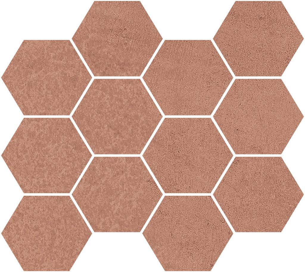 Unicom Starker Living Terracotta 30x34 Hexagon