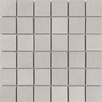 Ecoceramic Newton White Natural 5x5 30x30