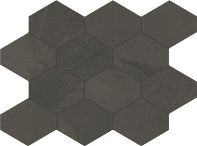 Unicom Starker Brazilian slate Pencil grey Naturale 25x34 Hexagon