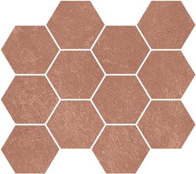 Unicom Starker Living Terracotta 30x34 Hexagon