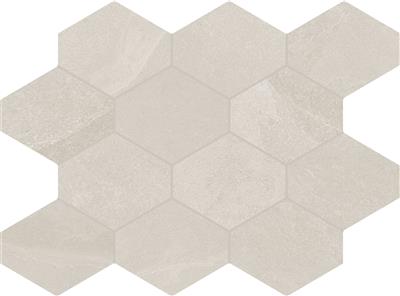 Unicom Starker Brazilian slate Storm beige Naturale 25x34 Hexagon