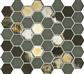 TMF Valencia VAL182 Khaki Matt + Glossy 4,9x4,9 27,8x32,5 Hexagon