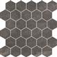 Durstone Mustang Black Natural 26,5x30,5 Hexagon Mosaico