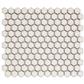 TMF Barcelona AFH23022 Soft White with edge Glossy 2,3x2,6 26x30 Hexagon