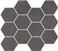 Unicom Starker Living Grafite 30x34 Hexagon