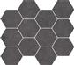 Unicom Starker Living Grafite 30x34 Hexagon